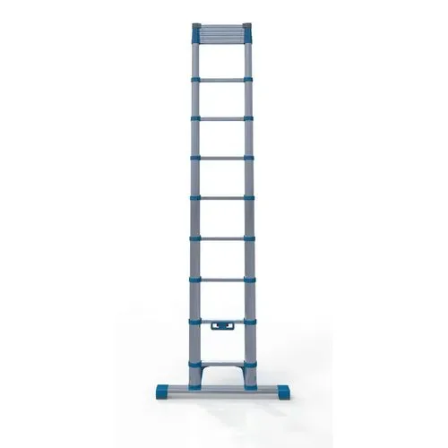 Slingsby 3.8m Aluminium Telescopic Ladders With Stablisher 150Kg Capacity W500 x D100 x H880mm (Closed Dimensions) - 425546 Ladders, Stepladders & Platform Steps 47641SL