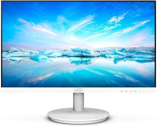 Philips V Line 241V8AW 23.8 Inch 1920 x 1080 Pixels Full HD IPS Panel HDMI VGA White Monitor 8PH241V8AW Buy online at Office 5Star or contact us Tel 01594 810081 for assistance