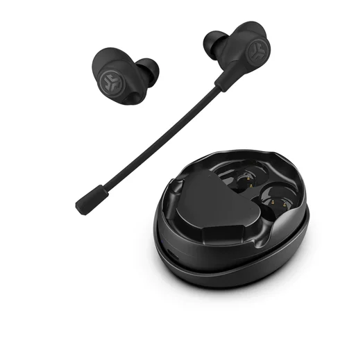 JLab Audio Work Buds True Wireless Ear Buds with Detachable Noise-Cancelling Boom Microphone