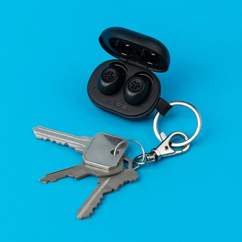 JLab Audio JBuds Mini Black True Wireless Stereo Ear Buds with Charging Case Headphones 8JL10392879