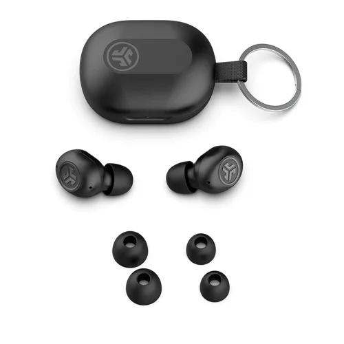 8JL10392879 | Say hello to JBuds Mini, our smallest earbuds ever, where size doesn't compromise performance. These tiny titans pack a punch and deliver a powerhouse of features that will elevate your listening experience. From rocking out to your favourite tunes at the gym or diving into a captivating podcast on a crowded commute, prepare to immerse yourself in impressive audio quality that truly defies its size.