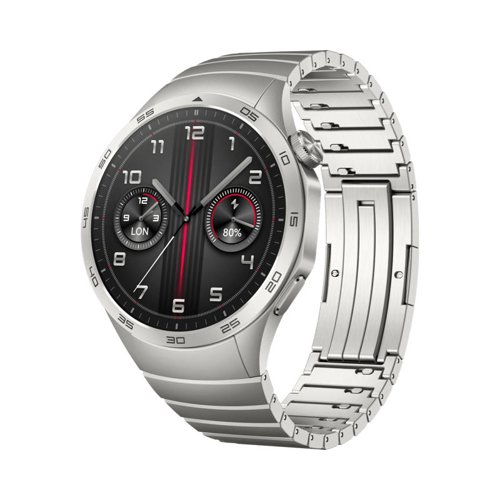 Huawei Watch GT4 1.43 Inch AMOLED 46mm Grey Stainless Steel Strap Huawei