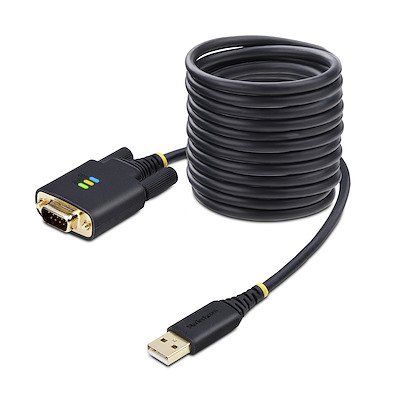 StarTech.com 3m USB to Serial Adapter Cable Black 8ST10432049 Buy online at Office 5Star or contact us Tel 01594 810081 for assistance