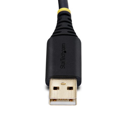 StarTech.com 3m USB to Serial Adapter Cable Black