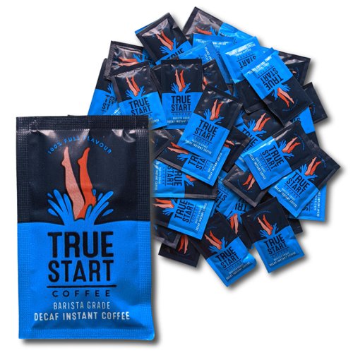 TrueStart Coffee - Barista Grade Decaf Instant Coffee Sticks (Pack 200) - HBINSACHD200 46955TR Buy online at Office 5Star or contact us Tel 01594 810081 for assistance