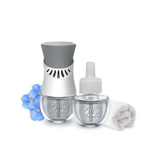 Air Wick Electrical Air Freshener Kit and Refill 19ml Crisp Linen  - 3204566 Air Fresheners 30085RH