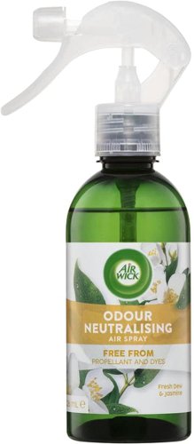 Air Wick Odour Neutralising Room Spray 237ml Fresh White Dew & Jasmine - 3168448 30008RH Buy online at Office 5Star or contact us Tel 01594 810081 for assistance