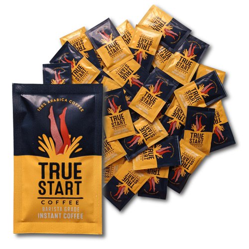 TrueStart Coffee - Barista Grade Instant Coffee Sticks (Pack 200) - HBINSACH200