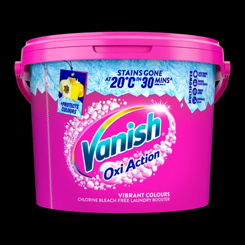 Vanish Fabric Stain Remover Pink Powder 2.4 kg - 3281959