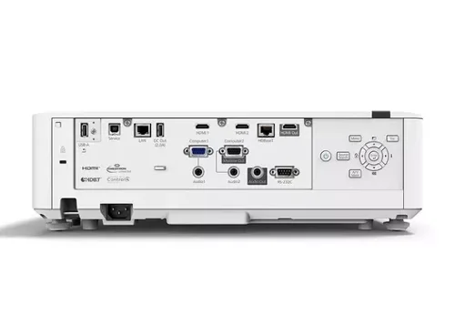 The EB-L630SU includes many professional features which make installation simple, even when producing more advanced displays. This stylish and compact projector offers 360-degree installation, without compromising the display quality, and supports 16:6 ultra-widescreen, which means you can maximise the visible display space available. Also, with split-screen capability you can display two or four images from different sources simultaneously; and geometric correction and edge blending help create one large, seamless image using multiple displays. Also available in black.Unlike a flat-panel display, there's no glare, fingerprints or wasted wall space, and the image can be scaled to fit the required display size. Whether it’s for education, corporate, retail or visitor attractions, the viewing experience can be unrestricted and more engaging for the audience.The EB-L630SU offers many ways to connect, show multiple sources simultaneously and present wirelessly. The future-proofed connectivity options include: HDMI (input and output) and HDBaseT with 4K signal support, 5GHz wireless with enterprise security, built-in media player, built-in Miracast and support for Epson’s ELPWP10 wireless presentation system. It is also easy to set up and navigate thanks to the intuitive on-screen user guide.Featuring a built-in media player with network content upload, The EB-L630SU allows playlists to be loaded onto a USB storage device and played directly from the projector. Create customised content with your smartphone or tablet using the Epson Creative Projection App or create and schedule playlists using Epson Projector Content Manager software.Collaboration is made easy with Epson’s wireless presentation system, the ELPWP10. Achieve cost-saving and contemporary wireless connectivity. No cables - just plug-and-play!Achieve greater levels of image manipulation and control with Epson Projector Professional Tool software. Advanced features such as edge blending, projection mapping and multi-projector control are simplified thanks to this free and intuitive tool.