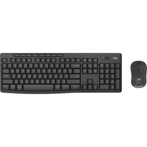 Logitech MK370 Wireless Desktop Keyboard Mouse for Business - Graphite Keyboards 8LO10414618