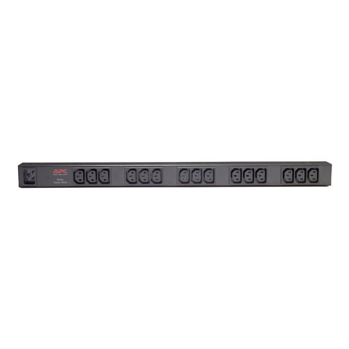 8APAP9572 | APC Basic Rack PDUs provide reliable power distribution via a single input with multiple output receptacles and distributes power from low-amperage, single-phase circuits to higher-power, three-phase solutions.The AP9572 is a Zero U vertical mount PDU which has fifteen (15) IEC-C13 outlets with a IEC-C20 input.