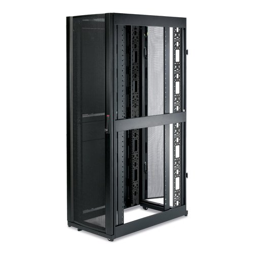 APC AR3100 NetShelter SX 42U Black Server Rack Enclosure 600mm x 1070mm with Sides UPS Power Supplies 8APAR3100