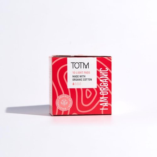 TOTM Organic Cotton Light Pads (Pack 10) - 0606010  48523CP