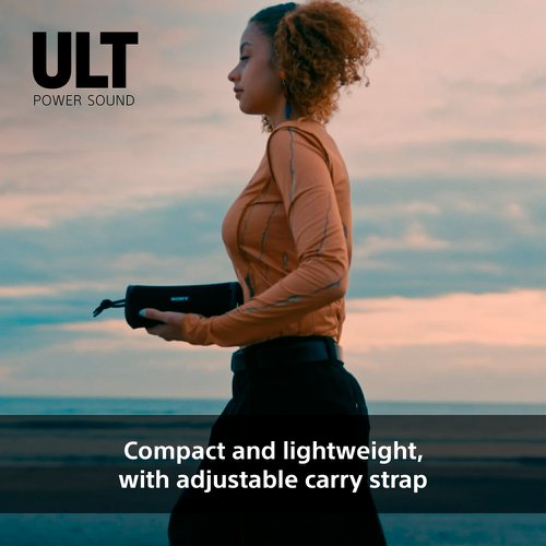 8SO10436775 | Enjoy mighty sound and enhanced bass wherever you go with the ULT FIELD 1. Built to IP67 specifications, it’s waterproof and dustproof, and extensively tested to withstand life’s bumps, scrapes and scratches. You can carry incredible sound with you wherever life takes you – and whatever the party throws at it.A portable speaker with enhanced bass, built to last. It’s easy-to-use and easy to carry, thanks to the multi-way strap. Enjoy music for longer with up to 12 hours of battery life.