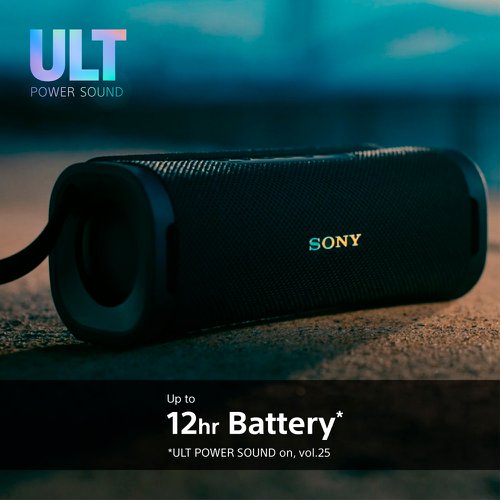 Enjoy mighty sound and enhanced bass wherever you go with the ULT FIELD 1. Built to IP67 specifications, it’s waterproof and dustproof, and extensively tested to withstand life’s bumps, scrapes and scratches. You can carry incredible sound with you wherever life takes you – and whatever the party throws at it.A portable speaker with enhanced bass, built to last. It’s easy-to-use and easy to carry, thanks to the multi-way strap. Enjoy music for longer with up to 12 hours of battery life.