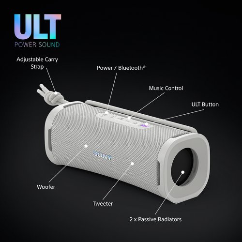 Sony ULT 1 Power Sound Off White Wireless Speaker 8SO10436778