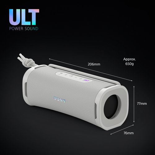 8SO10436778 | Enjoy mighty sound and enhanced bass wherever you go with the ULT FIELD 1. Built to IP67 specifications, it’s waterproof and dustproof, and extensively tested to withstand life’s bumps, scrapes and scratches. You can carry incredible sound with you wherever life takes you – and whatever the party throws at it.A portable speaker with enhanced bass, built to last. It’s easy-to-use and easy to carry, thanks to the multi-way strap. Enjoy music for longer with up to 12 hours of battery life.