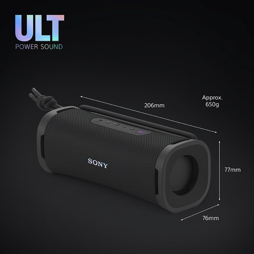 Sony ULT 1 Power Sound Black Wireless Speaker Speakers 8SO10436772