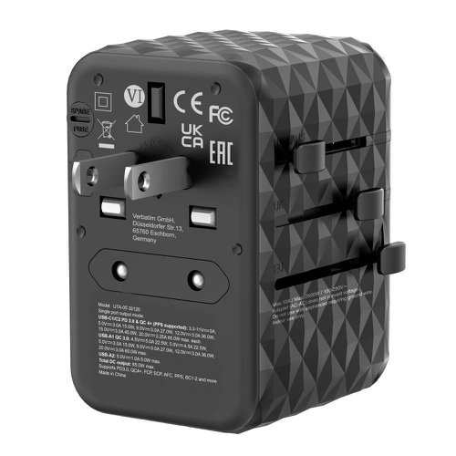 Verbatim UTA-05 Gan III Universal Travel Adapter 32120