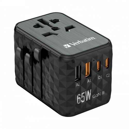 Verbatim UTA-05 Gan III Universal Travel Adapter 32120