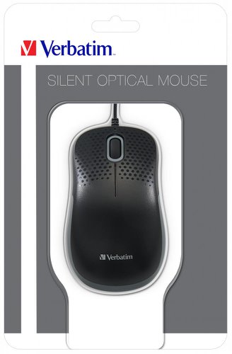 Verbatim Silent Optical Mouse Black 49024