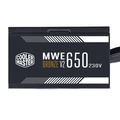 Cooler Master MWE 650 Bronze 230V V2 ATX 80 Plus 650W Power Supply Unit