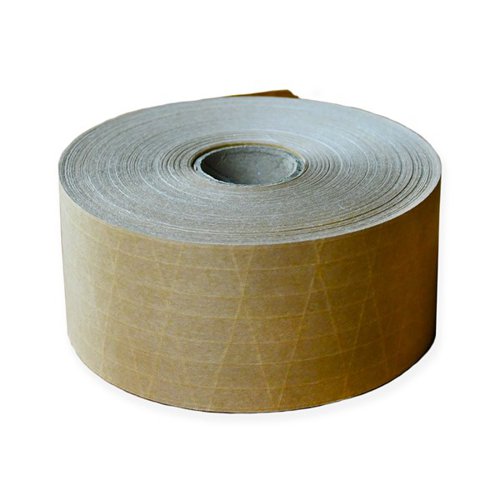 Reinforced Gummed Paper Tape (GSI) 60mm x 150m Buff (Pack 20) - GP60150RB