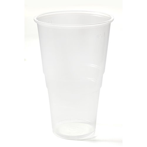 ValueX Flexiglass Plastic Glass 1 Pint Clear (Pack 1000) - 0510004 48579CP