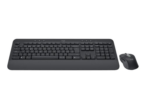 Logitech MK650 Signature for Business Wireless Bluetooth QWERTY UK Keyboard and 4000 DPI 5 Buttons Mouse