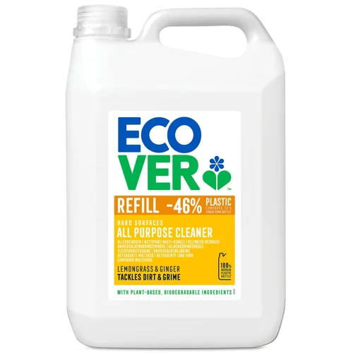Ecover All Purpose Cleaner Refill Lemon & Ginger 5L - 4005098 48362SJ