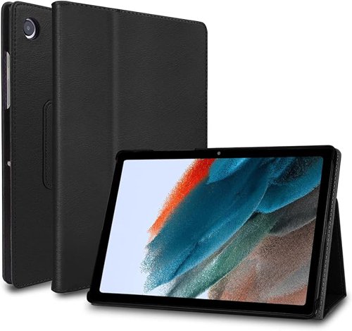 Mobilis Origine Folio Samsung Galaxy Tab A8 10.5 Inch SM-X200 SM-X205 Black Tablet Case