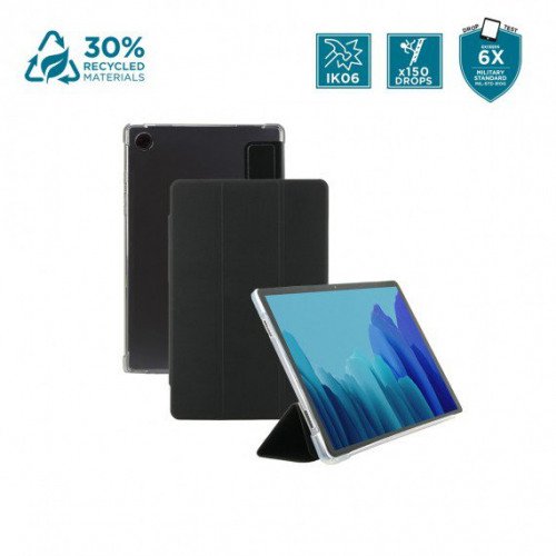 Mobilis Edge Samsung Galaxy Tab A8 10.5 Inch SM-X200 SM-X205 Black Tablet Case