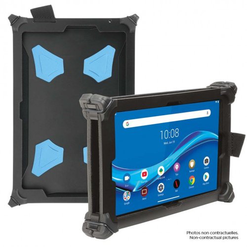 Mobilis Resist Pack Rugged Protective Lenovo Tab M10 Plus 2nd Gen and Tab K10 Black Tablet Case