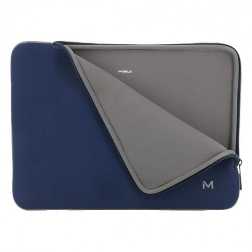 Mobilis Skin Sleeve 12.5 to 14 Inch Apple MacBook Pro Navy Blue Grey Case  8MNM049021