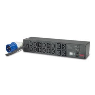 APC NetShelter Metered Rack PDU 2U 1PH 7.4kW 230V 32A 12x C13 and 4x C19 Outlets UPS Power Supplies 8APAP7822B