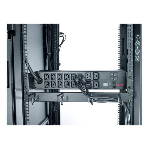 APC NetShelter Metered Rack PDU 2U 1PH 7.4kW 230V 32A 12x C13 and 4x C19 Outlets UPS Power Supplies 8APAP7822B