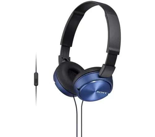 Sony MDR-ZX310 Wired 3.5mm Jack Blue Folding Headphones Headphones 8SO10391070