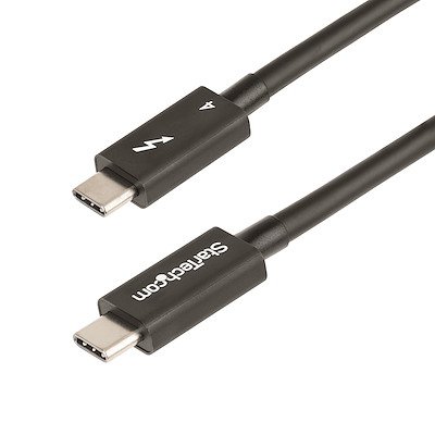 StarTech.com 3ft 40Gbps 100W Thunderbolt 4 Cable