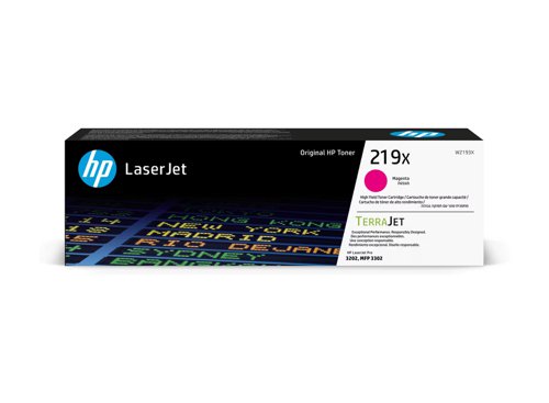 HP 219X High Yield Magenta Toner Cartridge 2.5K - W2193X