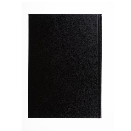 Collins 40 Desk Diary A4 Week to View 2025 Black 40.99-25 - 821386