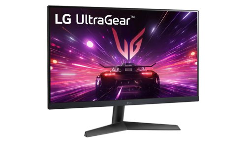 LG UltraGear 24GS60F-B 24 Inch 1920 x 1080 Pixels Full HD IPS Panel FreeSync HDR10 HDMI DisplayPort Monitor Desktop Monitors 8LG24GS60FB