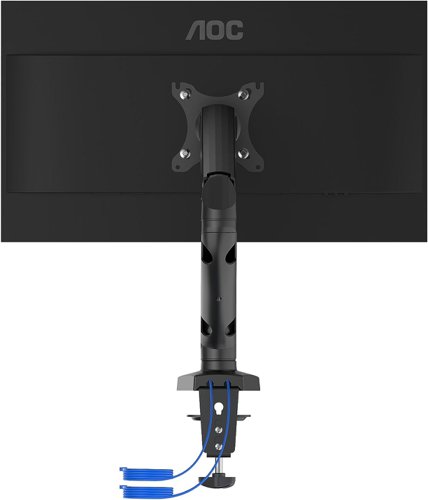 AOC AS110DX 13 Inch to 32 Inch Monitor Arm Mount with USB and USB-C Port