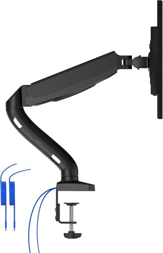 AOC AS110DX 13 Inch to 32 Inch Monitor Arm Mount with USB and USB-C Port