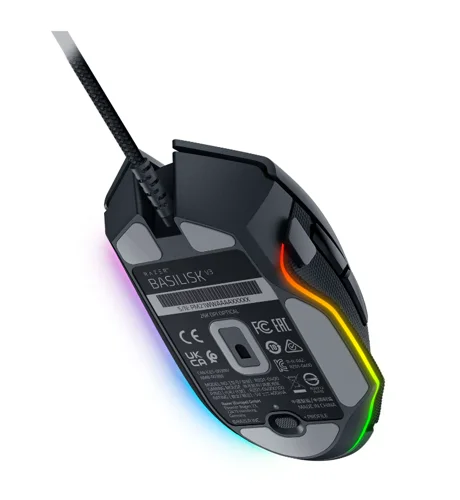 Razer Basilisk V3 26000 DPI Razer Chroma RGB Optical USB-A Wired Gaming Mouse 8RA10349882