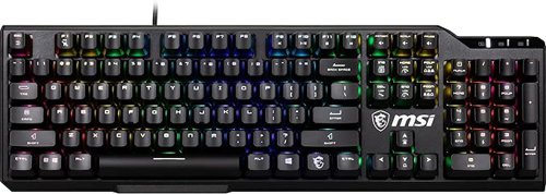 MSI Vigor GK41 Mechanical RGB UK Layout USB Wired Gaming Keyboard