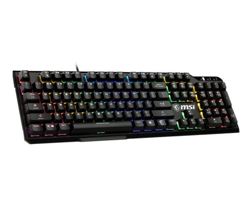 MSI Vigor GK41 Mechanical RGB UK Layout USB Wired Gaming Keyboard