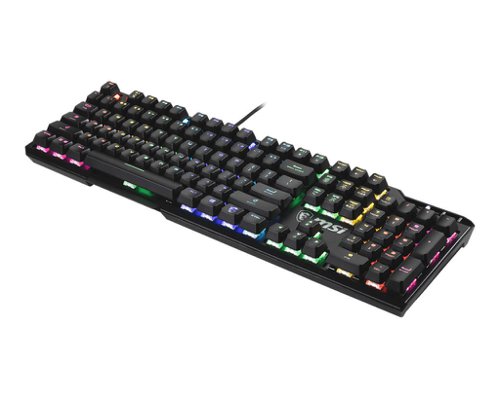 MSI Vigor GK41 Mechanical RGB UK Layout USB Wired Gaming Keyboard