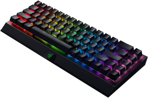 Razer BlackWidow V3 Mini HyperSpeed Yellow Switch USB + RF Wireless + Bluetooth Gaming Keyboard 8RA10356812