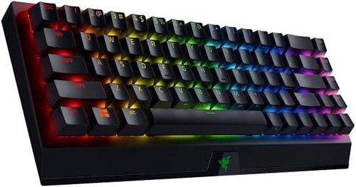 Razer BlackWidow V3 Mini HyperSpeed Yellow Switch USB + RF Wireless + Bluetooth Gaming Keyboard 8RA10356812